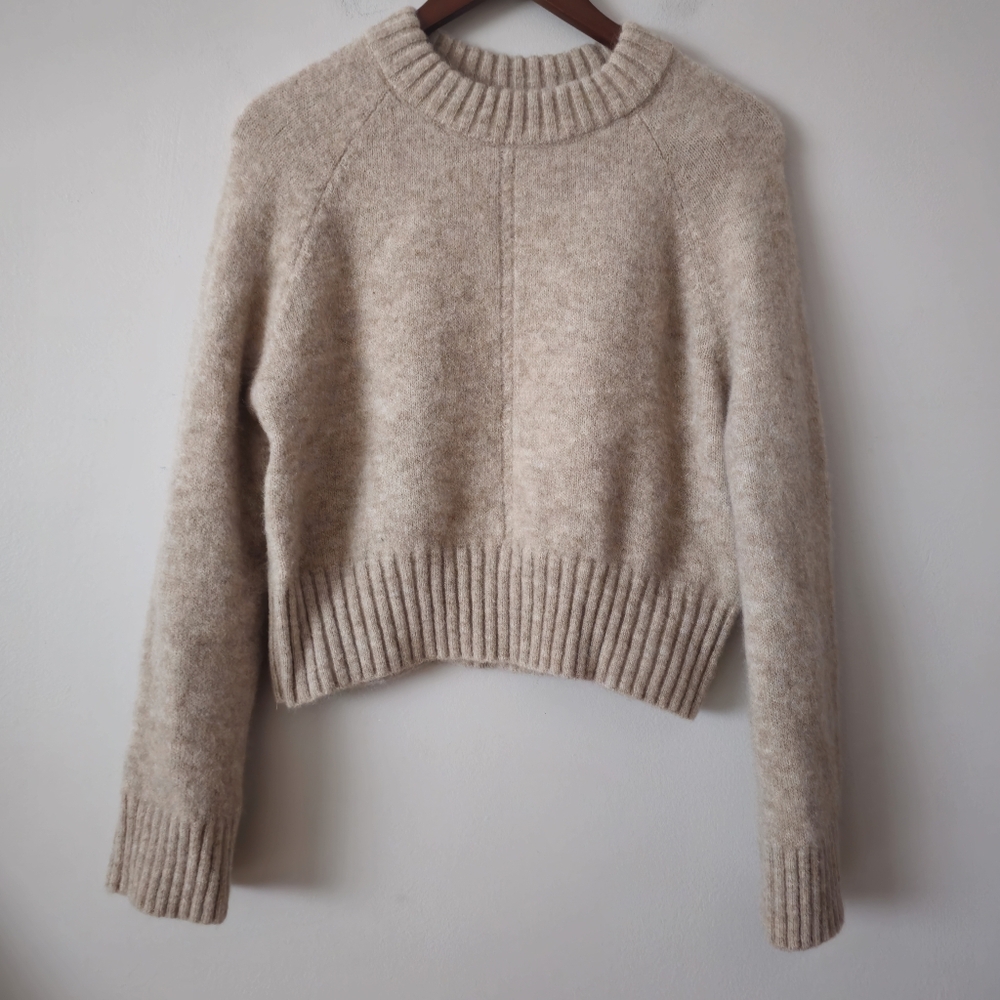 Sezane Beige Sweater